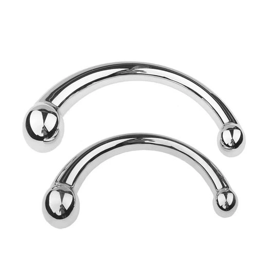 Double Stainless Elegant Hook Ended Anal 5858 Steel 1212